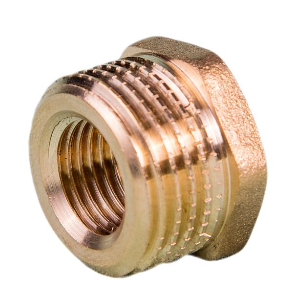 Reductie R01Z Ferro, alama, 1/2 inch x 1/4 inch