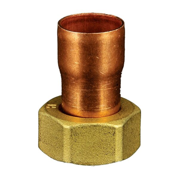 Semiolandez cu piulita din alama, cupru, 18 mm x 1/2"