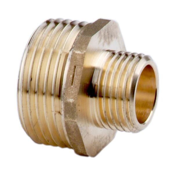 Niplu redus alama Ferro N09Z, diametru 1/2" x 1/4"