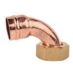 Semiolandez curbat, cupru, 22 mm x 3/4 inch
