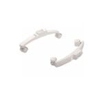 Set accesorii montaj calorifer Tesy, alb