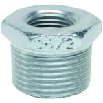 Reductie Gebo, fonta zincata, 1 1/4"x1"