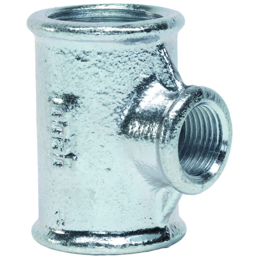 Teu redus Gebo, fonta zincata, 1 1/4"x3/4"x1 1/4" Teu redus Gebo, fonta zincata, 1 1/4"x3/4"x1 1/4"