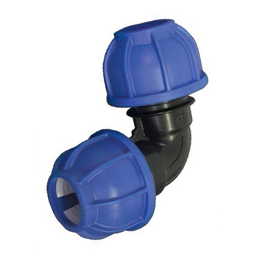 Cot compresiune PE Valrom, 90 grade, DN 32 mm Cot compresiune PE Valrom, 90 grade, DN 32 mm