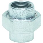 Olandez Gebo, fonta zincata, filet interior, 3/4 inch
