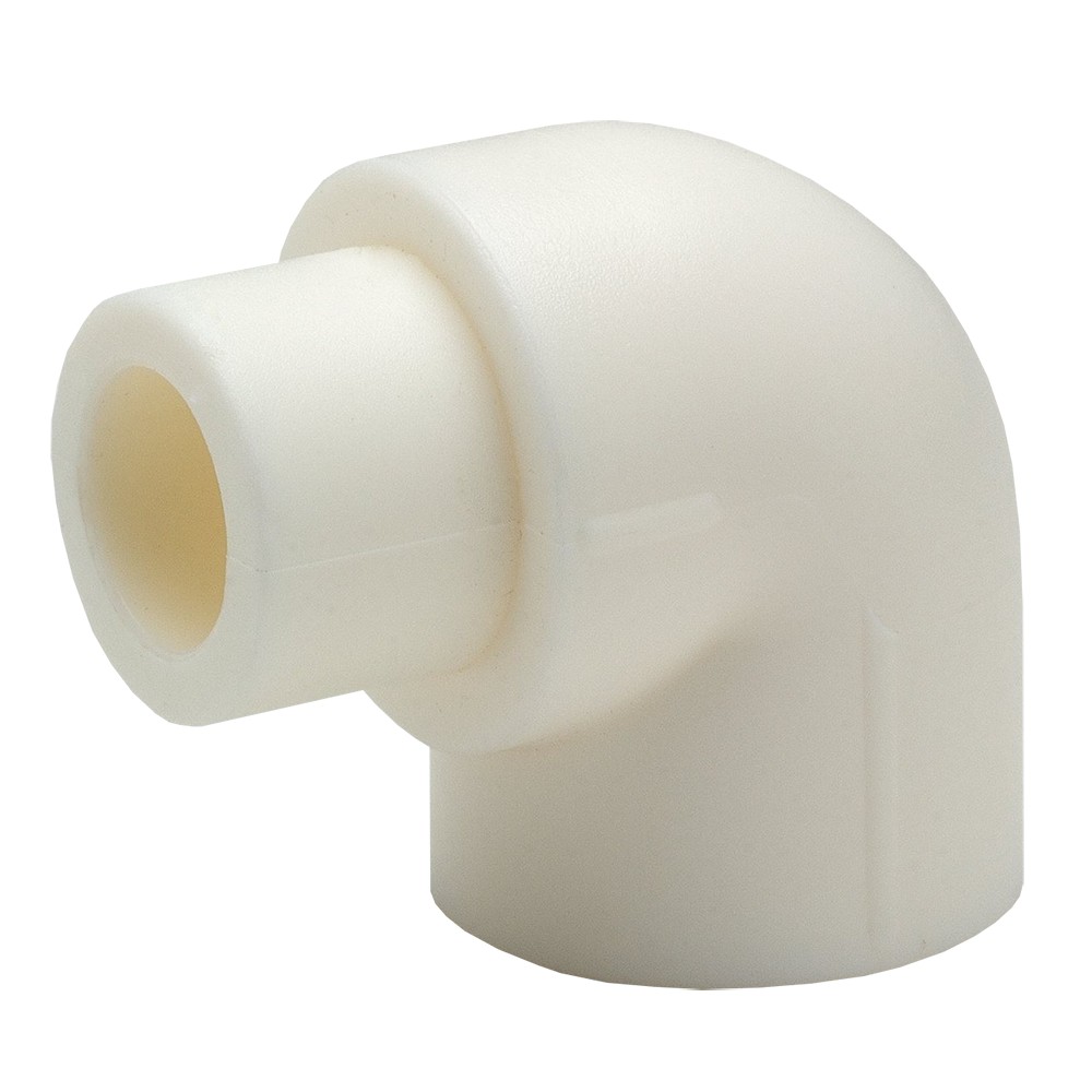 Cot PPR 90° Vesbo, F/M, 25 mm, filet exterior, alb Cot PPR 90° Vesbo, F/M, 25 mm, filet exterior, alb
