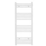 Calorifer de baie portprosop Quadro, 600 x 1800 mm, alb, accesorii incluse