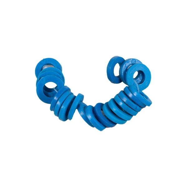 Set garnitura Melinda Impex Instal, softprene, albastru, 3/8 inch, 20 bucati