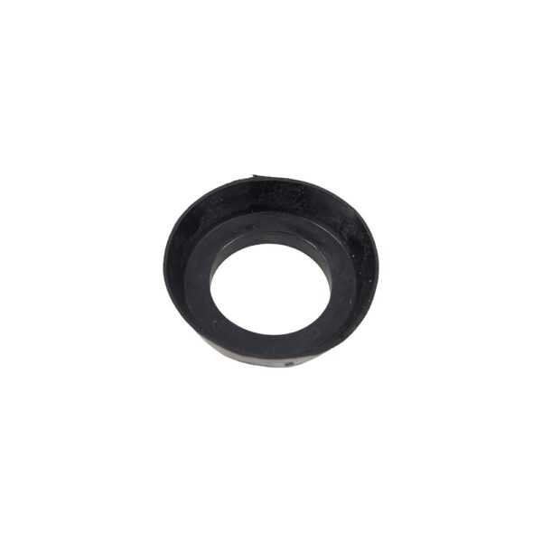 Garnitura clopot WC, cauciuc, negru, 60 x 60 x 30 mm