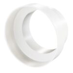 Reductie tub rotund Vents, PVC, 125/150 mm, alba