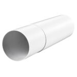 Tub telescopic ventilatie Vents, PVC, 100 mm, 300-500 mm, alb