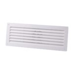 Grila ventilatie rectangulara Vents, 368 x 130 mm, alba