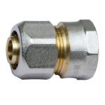Racord pentru teava multistrat, alama, filet interior, 16 mm x 1/2 inch filet interior