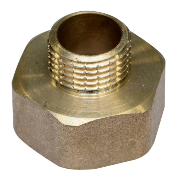 Niplu mufa alama, filet exterior-interior, racord 1" x 1/2"