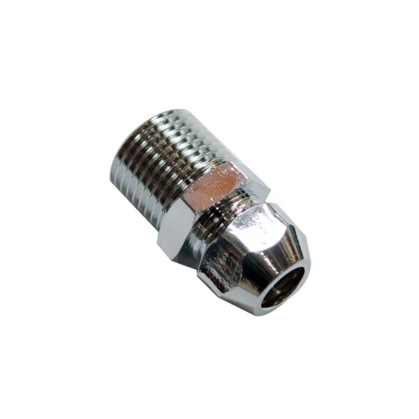 Conector Remer, alama, cromat, filet exterior, 1/2"