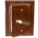 Usa pentru horn, 180 x 120 mm, maro