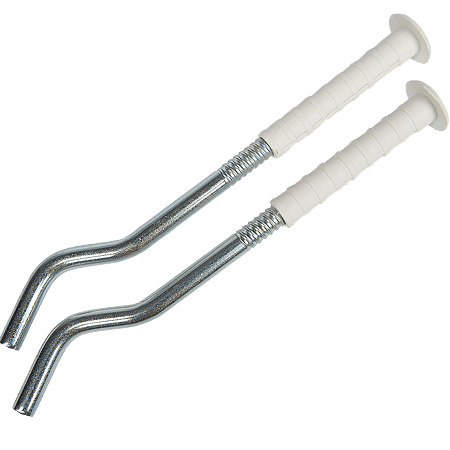 Consola de montaj calorifer, 21 cm, otel inox