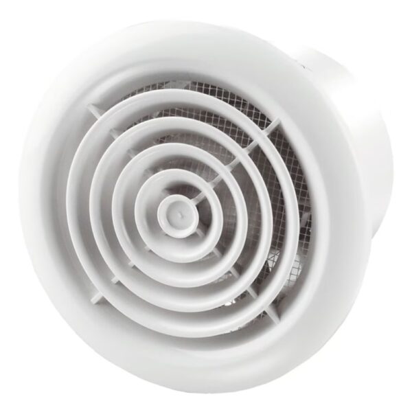 Ventilator de baie de tavan Vents PF 100, 100 mm, 98 mc/h, 14 W, alb