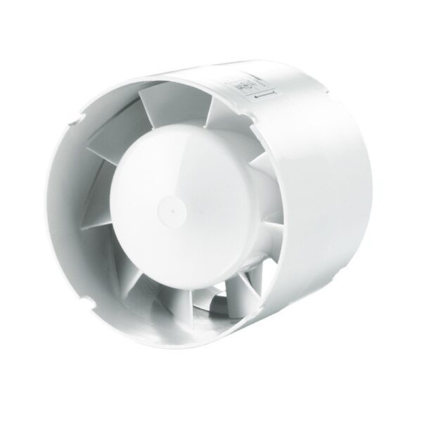 Ventilator de tubulatura Vents VKO1 100, 100 mm, 107 mc/h, 14 W, alb