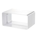 Mufa legatura canal plat Vents, PVC, 60 x 120 mm