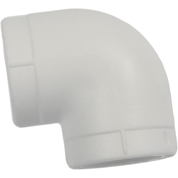 Cot PPR 90° Formull, filet interior, 20 mm, alb