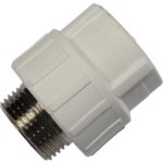 Mufa PPR 25 mm Formull, 3/4", filet exterior, alb