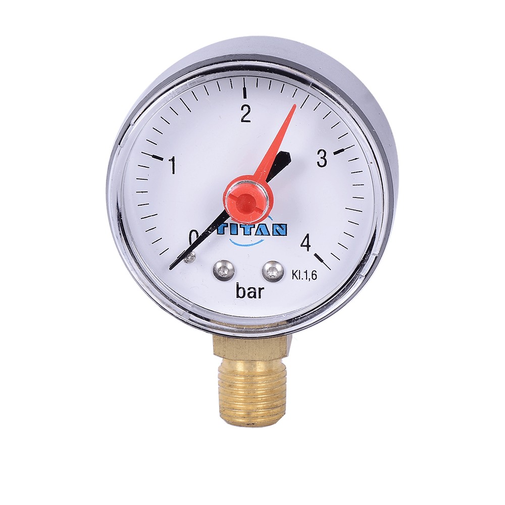 Manometru Titan, 0-4 bari, IP 55-65, 1/4 inch Manometru Titan, 0-4 bari, IP 55-65, 1/4 inch