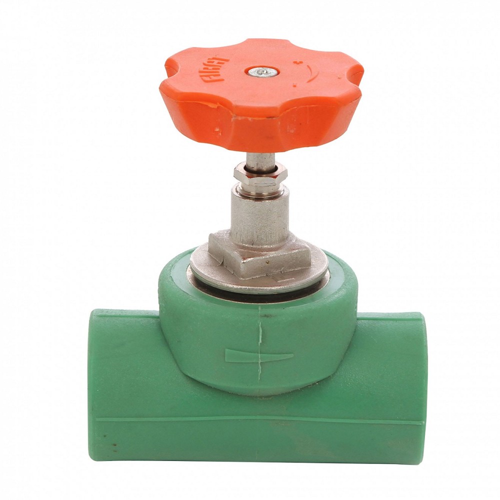 Robinet de trecere PPR Hausterm, cu sertar, verde, 25 mm Robinet de trecere PPR Hausterm, cu sertar, verde, 25 mm