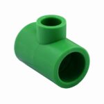 Teu redus PPR 32 mm Hausterm, 20 x 32 mm, filet interior, verde