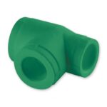 Teu redus PPR 32 mm Hausterm, 25 x 20 mm, filet interior, verde