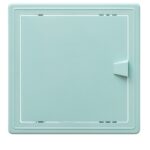 Usita vizitare, TE-MA, plastic, verde deschis, 20x20 cm