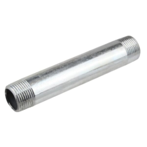 Stut zincat filetat Evosanitary, argintiu, filet exterior-exterior, 3/4", 300 mm