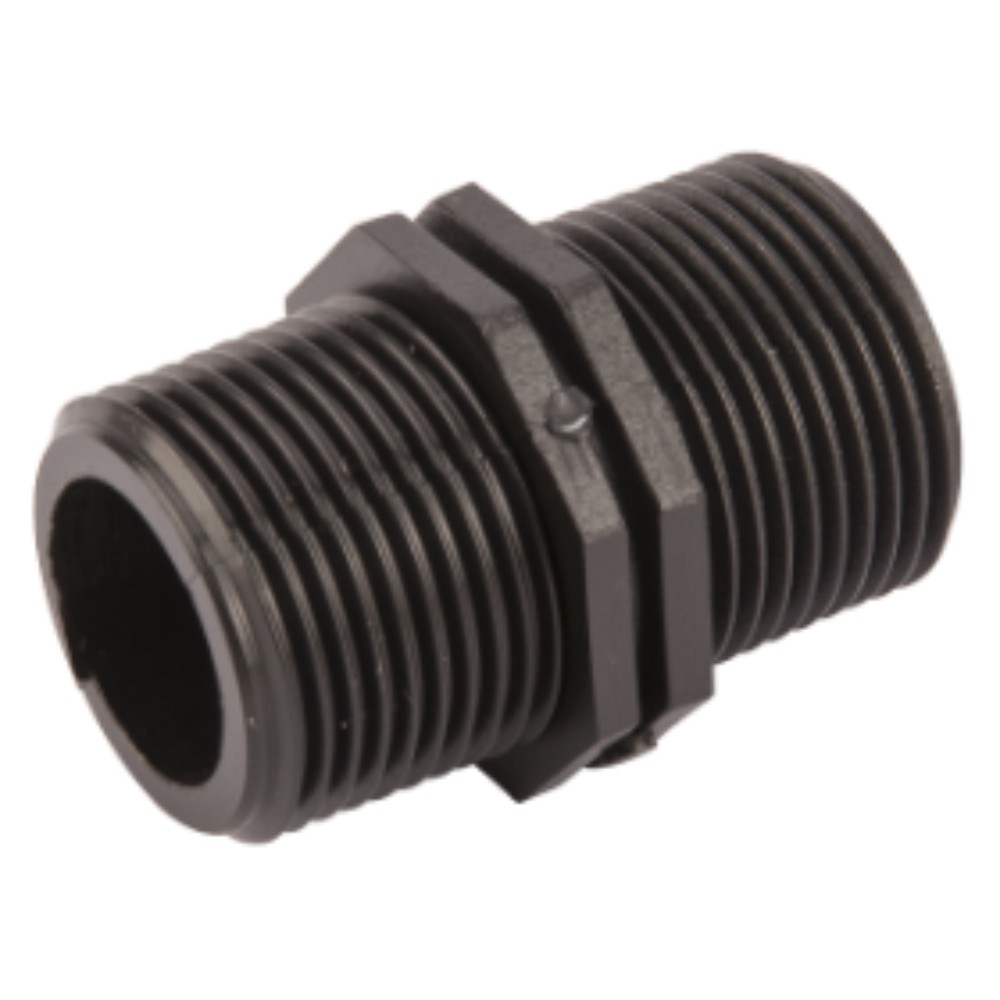 Niplu PEHD, racord 1/2" Niplu PEHD, racord 1/2"