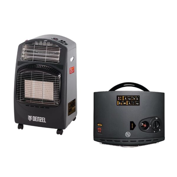 Incalzitor infrarosu pe gaz GPL Denzel GIH 5-30, 5,4 kW, pe roti