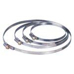 Colier metalic tip C Vents, otel zincat, 240-260 mm