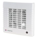 Ventilator de baie cu temporizator si senzor de miscare Vents, 100 mm, 98 mc/h, 14 W, alb
