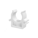 Clema simpla pentru tevi, PPR, alb, 20 mm