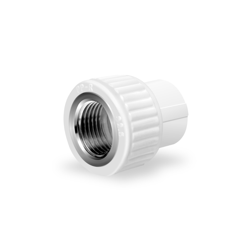 Mufa PPR 25 mm, 3/4", filet interior, alb Mufa PPR 25 mm, 3/4", filet interior, alb