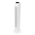 Ventilator turn cu telecomanda Home TWFR78, 78 cm, 45 W, 3 trepte, alb