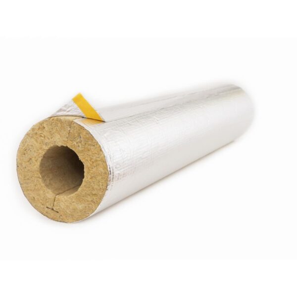 Cochilie din vata minerala bazaltica, cu aluminiu, D 42 x 30 mm
