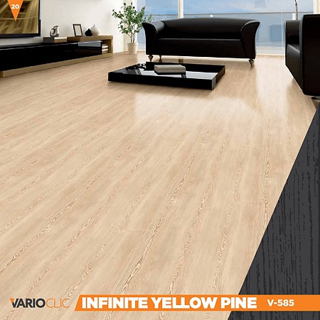 Parchet laminat Yildiz Varioclic Pin Infinite Yellow, 8 mm, AC4-32, 1203,5×191,7 mm
