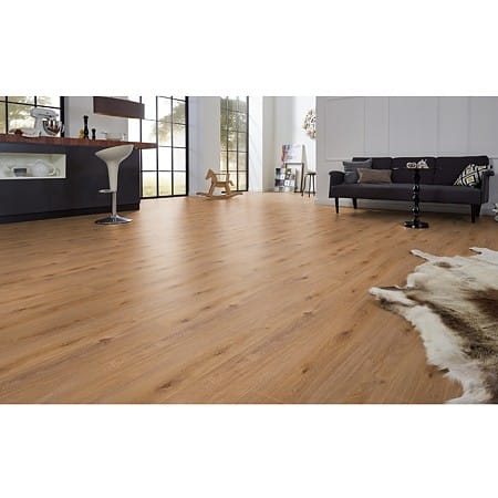 Parchet laminat Kronotex Aqua Amazone Stejar Prestige Maro Deschis, 10 mm, AC5-33, 1380×157 mm