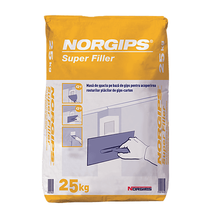 Pasta de imbinare Norgips Super Filler, sac 25 kg