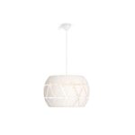 Pendul Philips Sandalwood, 1 x E27, 60W, H 1980 x D 600 mm, alb