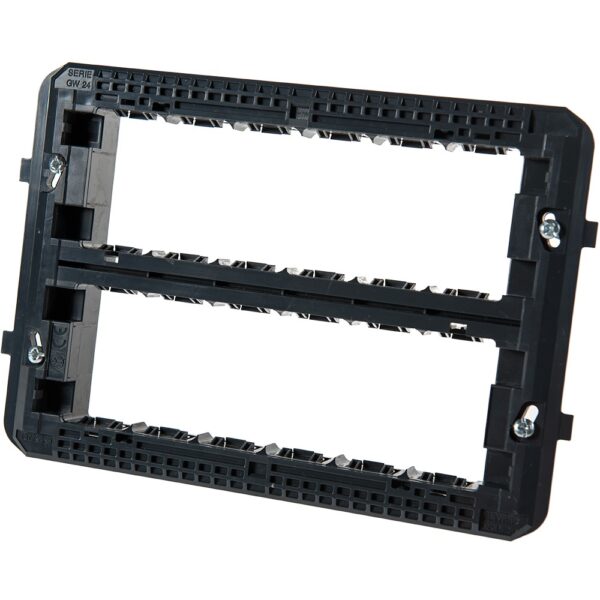 Placă suport 12 (6+6) module System/System Virna, Gewiss GW24241
