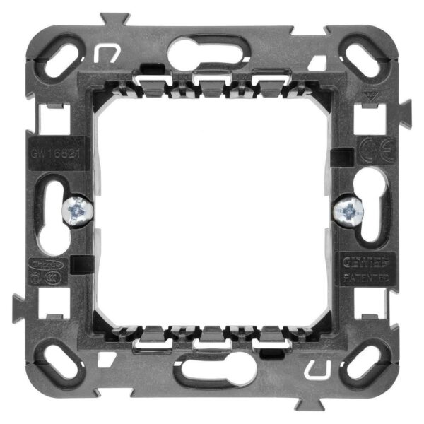 Placă suport 2 module Chorus, Gewiss GW16821