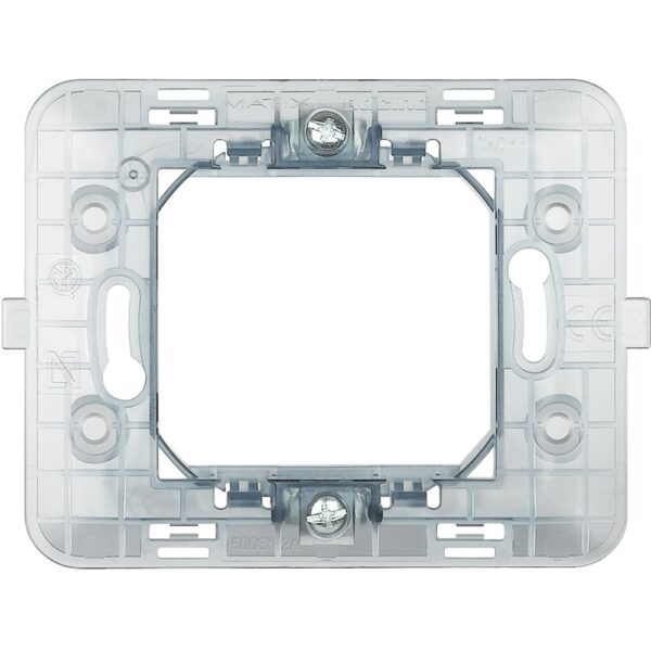 Placă suport 2 module Matix, Bticino 500SM2A