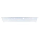 Plafoniera Calemar S, plastic, LED, 18.5 W, 99.2 x 24.2 cm