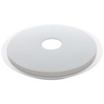 Plafoniera Igroka, plastic, LED, 22 W, alb, 46.5 cm