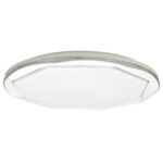 Plafoniera LED Optima, 52 W, 3640 lm, alb, diametru 48 cm